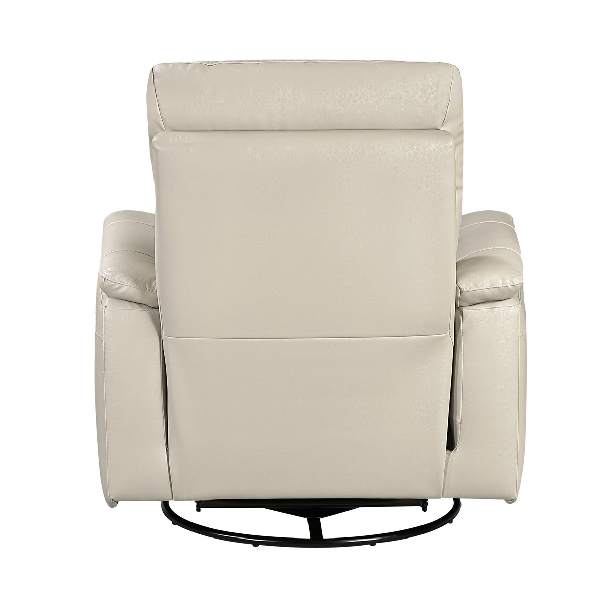 Hadley Taupe Swivel Glider Reclining Chair