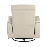 Hadley Taupe Swivel Glider Reclining Chair