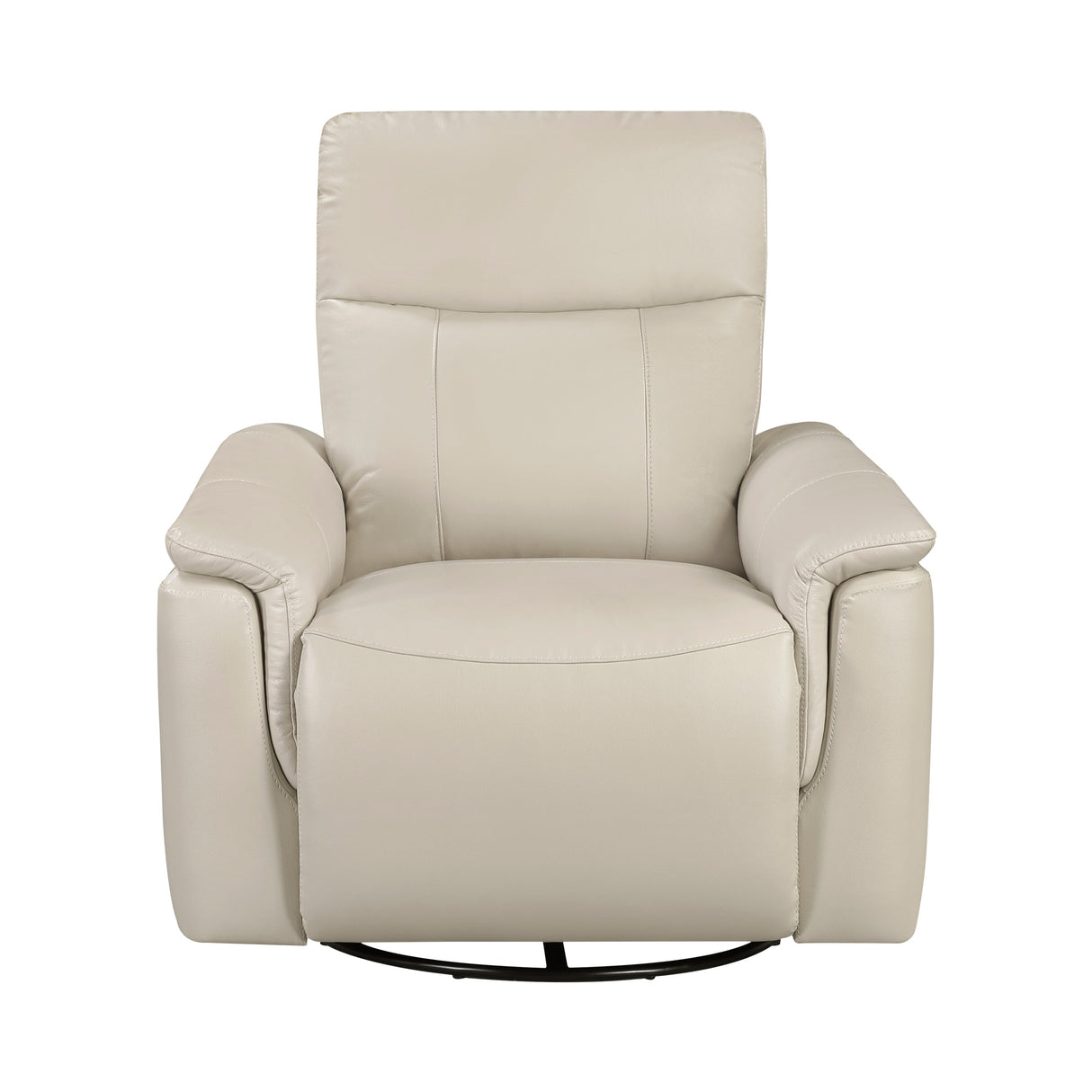 Hadley Taupe Swivel Glider Reclining Chair
