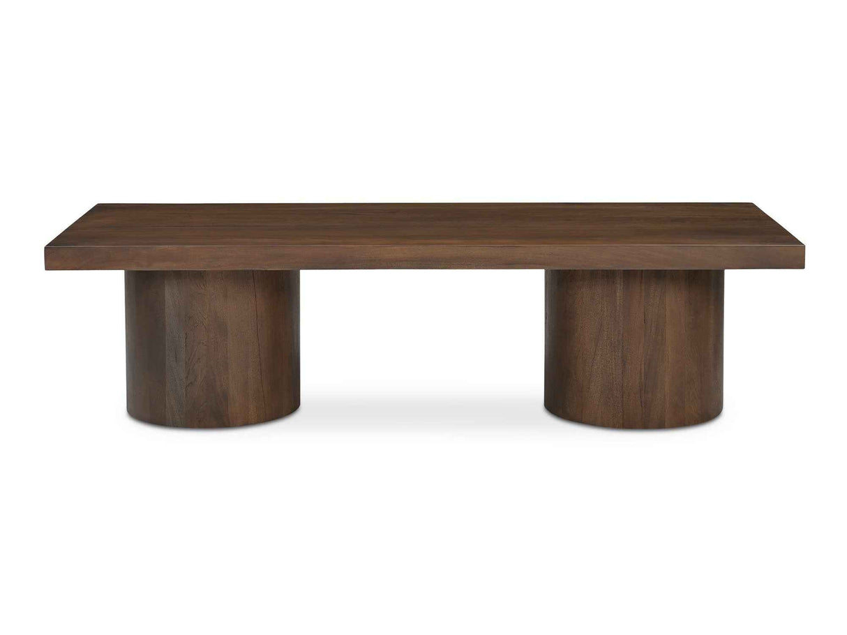 Hadley Warm Brown Coffee Table by Moe's Home at Eve Furniture