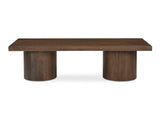 Hadley Warm Brown Coffee Table by Moe's Home at Eve Furniture