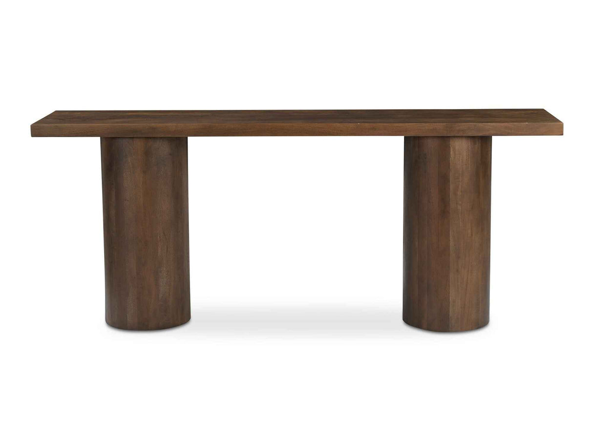 Hadley Warm Brown Console Table by Moe's Home at Eve Furniture