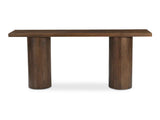 Hadley Warm Brown Console Table by Moe's Home at Eve Furniture