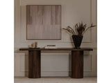 Hadley Warm Brown Console Table by Moe's Home at Eve Furniture