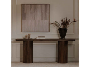 Hadley Warm Brown Console Table by Moe's Home at Eve Furniture