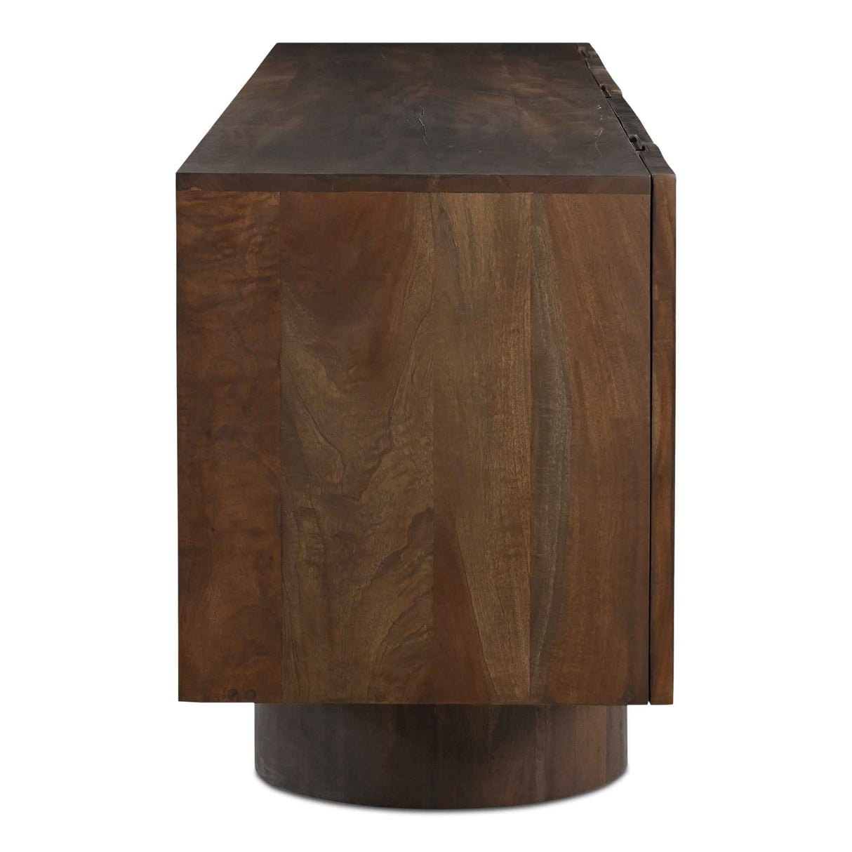 Hadley Warm Brown Media Unit by Moe's Home at Eve Furniture