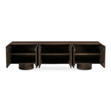 Hadley Warm Brown Media Unit by Moe's Home at Eve Furniture