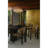 Hadley Warm Brown Small Dining Table by Moe's Home at Eve Furniture