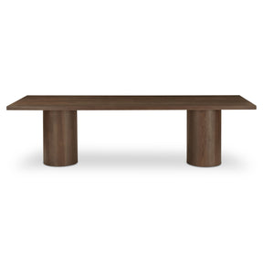 Hadley Warm Brown Small Dining Table by Moe's Home at Eve Furniture