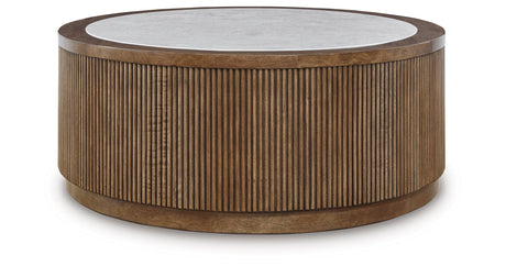 Hadonna Brown Coffee Table by Ashley at Eve Furniture