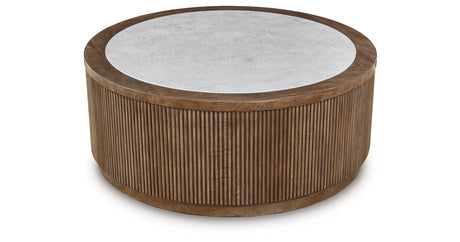 Hadonna Brown Coffee Table by Ashley at Eve Furniture