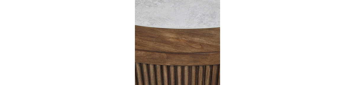 Hadonna Brown Coffee Table by Ashley at Eve Furniture