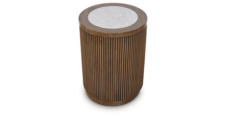 Hadonna Brown End Table by Ashley at Eve Furniture
