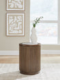 Hadonna Brown End Table by Ashley at Eve Furniture
