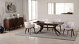 Hadsten Rich Walnut 5-Piece Dining Room Set by Furniture of America at Eve Furniture