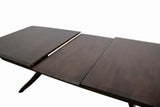 Hadsten Rich Walnut 7-Piece Dining Room Set by Furniture of America at Eve Furniture