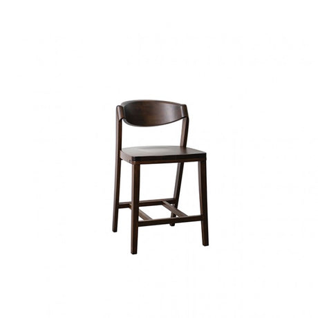 Hadsten Walnut Counter Height Chair Set of 2 by Furniture of America at Eve Furniture