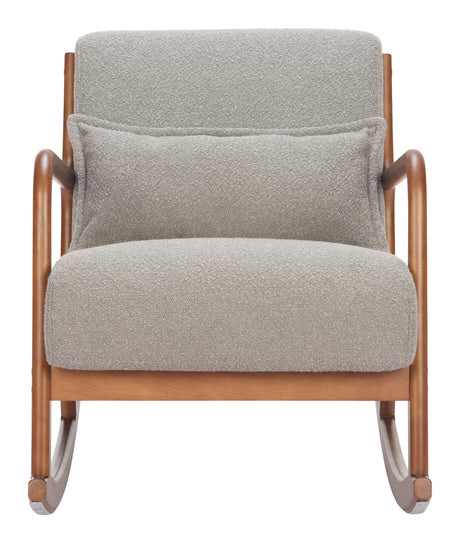 Hady Gray Rocking Chair by Zuomod at Eve Furniture