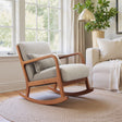 Hady Gray Rocking Chair by Zuomod at Eve Furniture