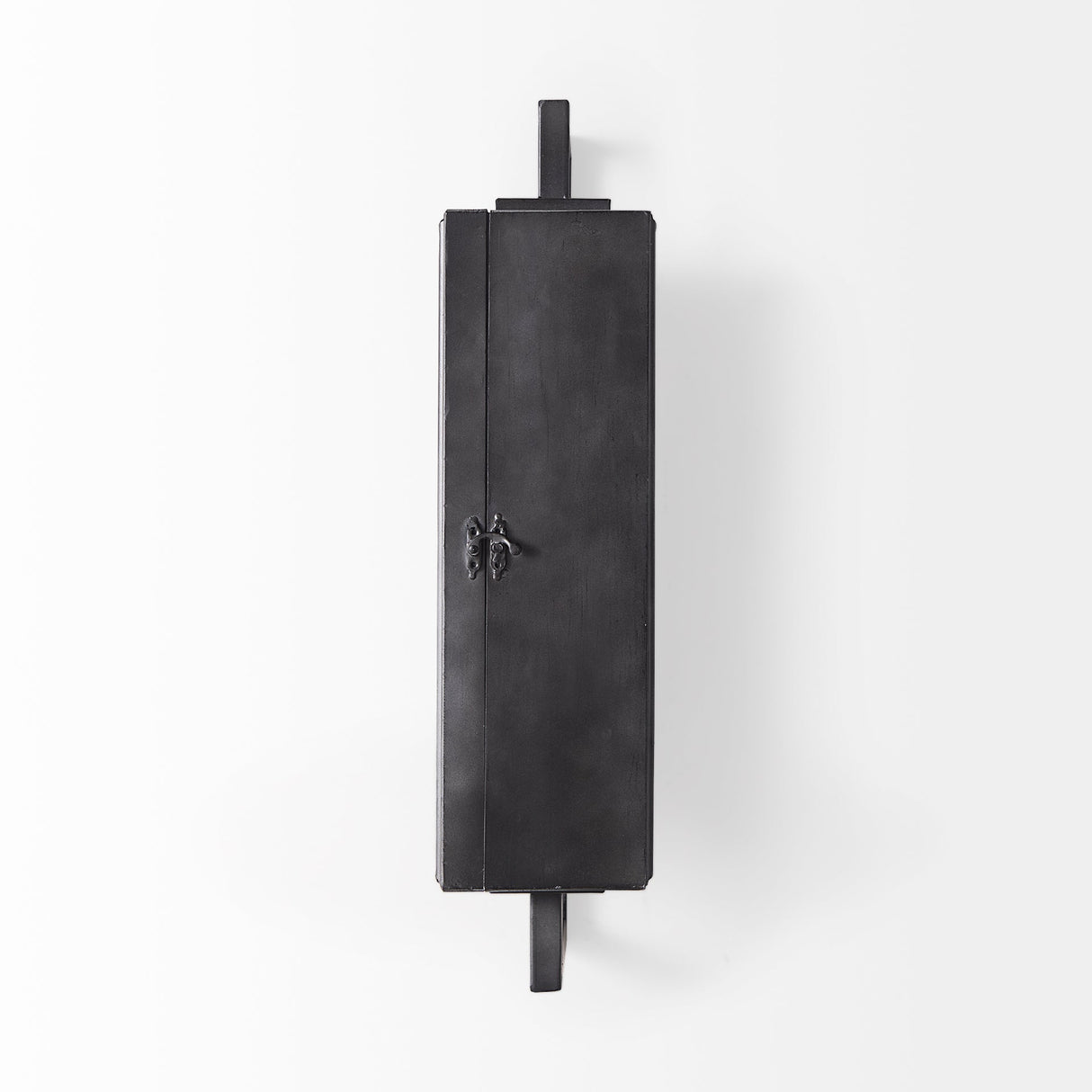 Hagar Rectangular Large Industrial Wall Clock by Mercana at Eve Furniture