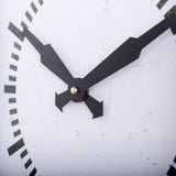 Hagar Rectangular Large Industrial Wall Clock by Mercana at Eve Furniture