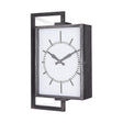 Hagar Rectangular Large Industrial Wall Clock by Mercana at Eve Furniture