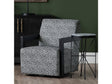 Haiden Gray/Black Accent Table by Crestview at Eve Furniture