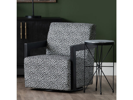 Haiden Gray/Black Accent Table by Crestview at Eve Furniture