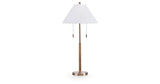 Haigwood Gold Finish Table Lamp by Ashley at Eve Furniture