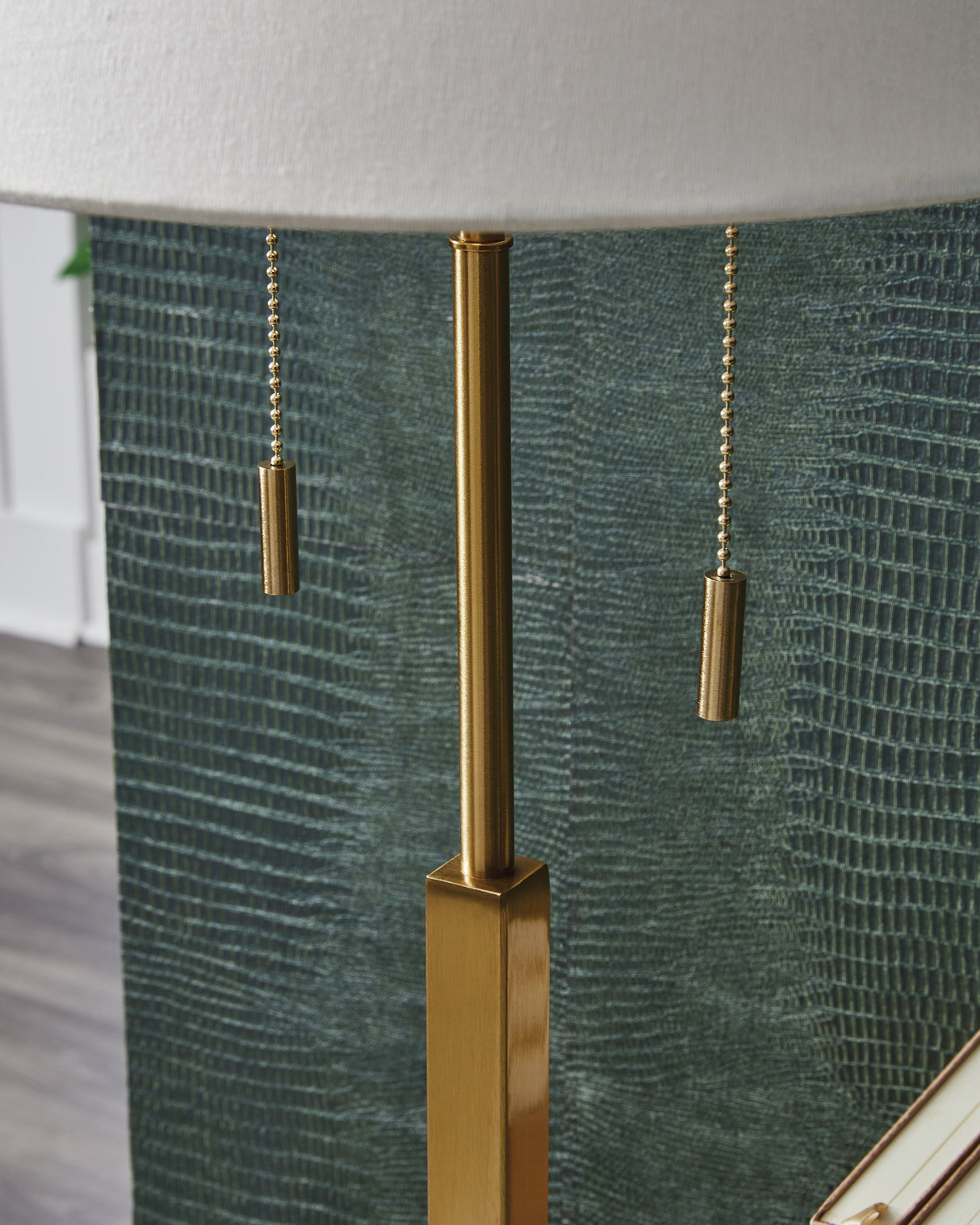 Haigwood Gold Finish Table Lamp by ASHLEY FURNITURE at Eve Furniture