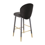 Hailey Velvet Stool by TOV Furniture at Eve Furniture