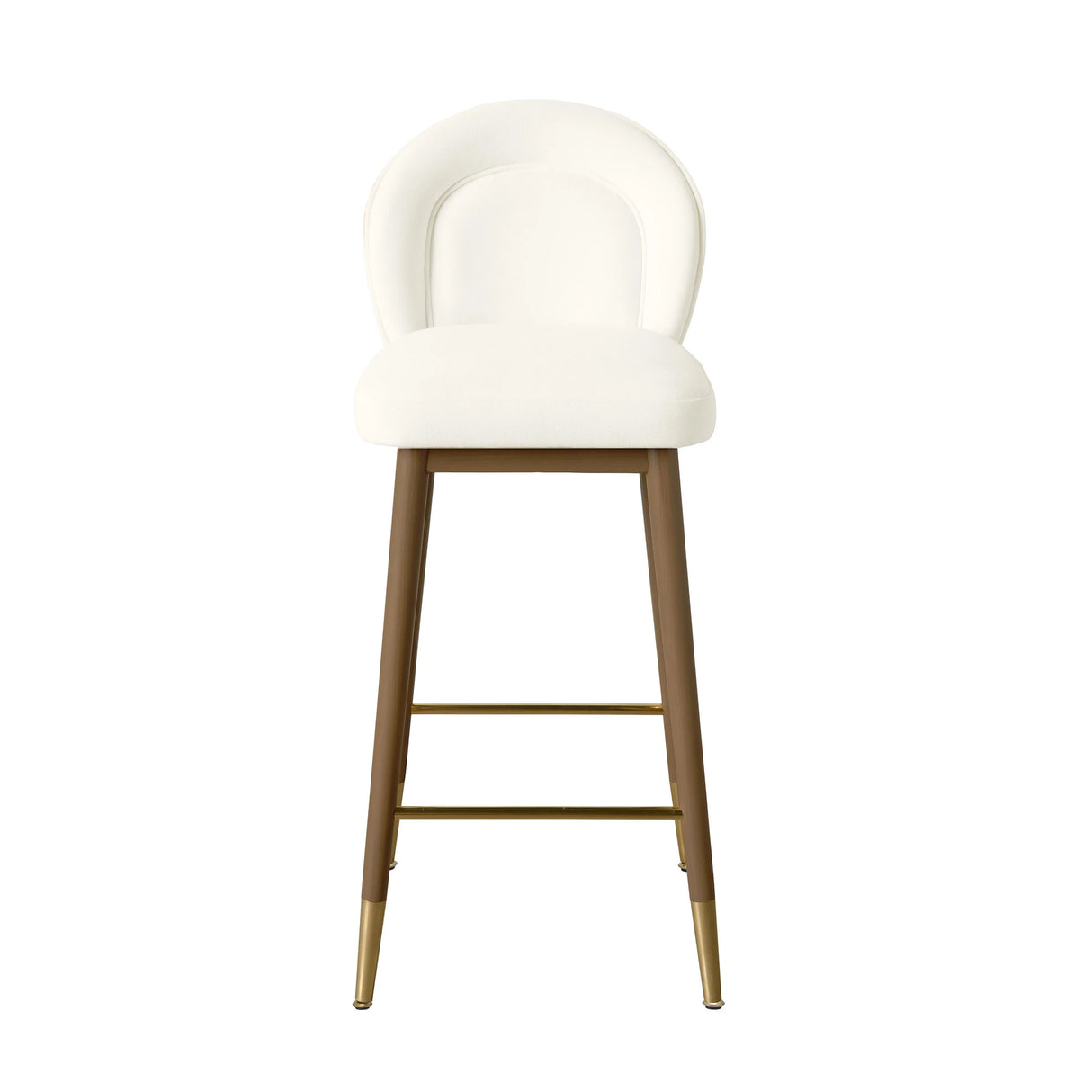 Hailey Velvet Stool by TOV Furniture at Eve Furniture