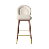 Hailey Velvet Stool by TOV Furniture at Eve Furniture