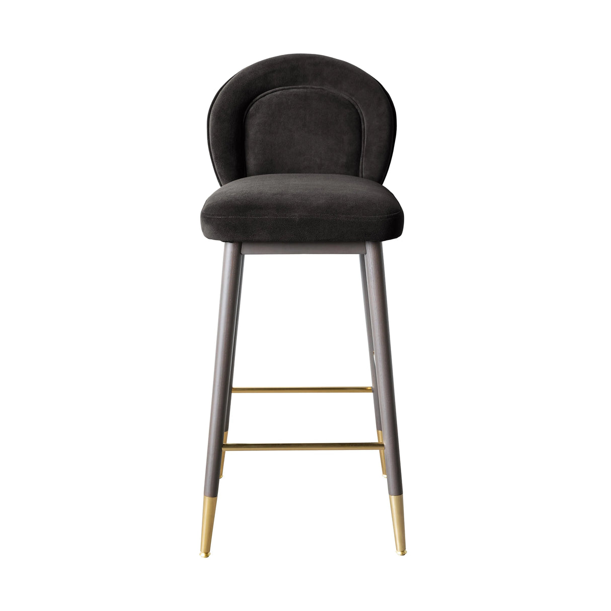 Hailey Velvet Stool by TOV Furniture at Eve Furniture