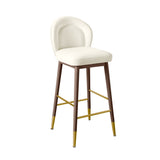 Hailey Velvet Stool by TOV Furniture at Eve Furniture