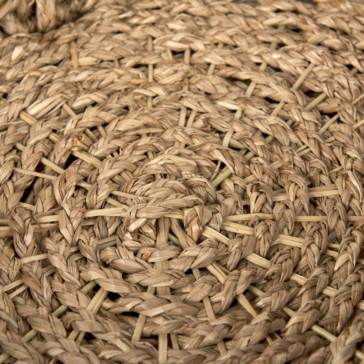 Haini Set of 2 Large Basketweave Seagrass Trays w/ Loop Handles by Mercana at Eve Furniture