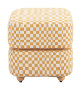 Haki Multicolor Ottoman by Zuomod at Eve Furniture