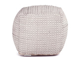 Hakim Handwoven Pouf by Steve Silver at Eve Furniture