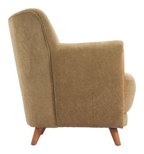 Hako Olive Green Accent Chair by Zuomod at Eve Furniture