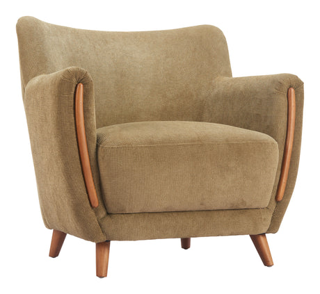 Hako Olive Green Accent Chair by Zuomod at Eve Furniture