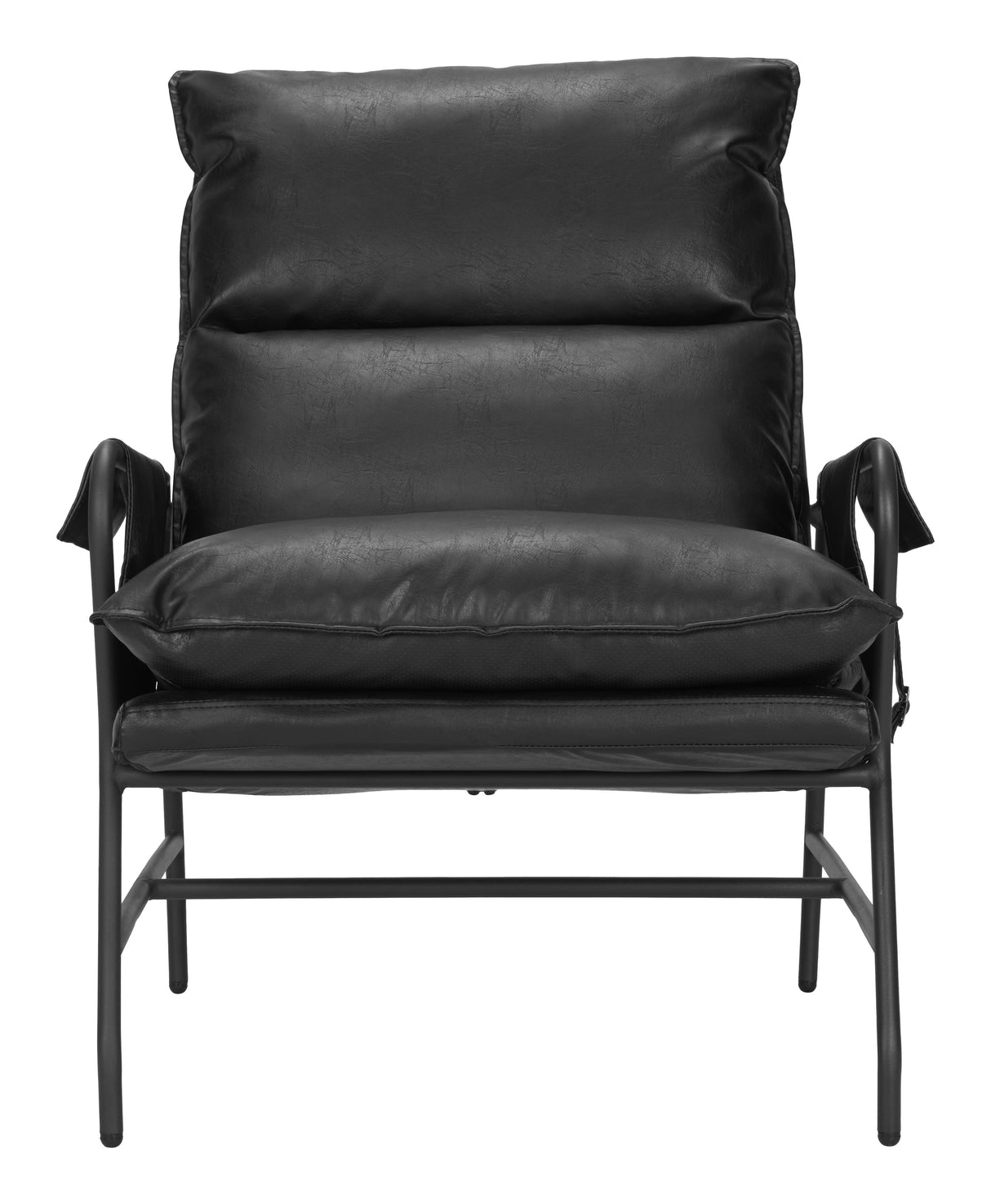 Halaus Black Accent Chair by Zuomod at Eve Furniture