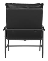 Halaus Black Accent Chair by Zuomod at Eve Furniture