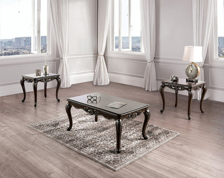Halcaster Java Coffee Table by Furniture of America at Eve Furniture