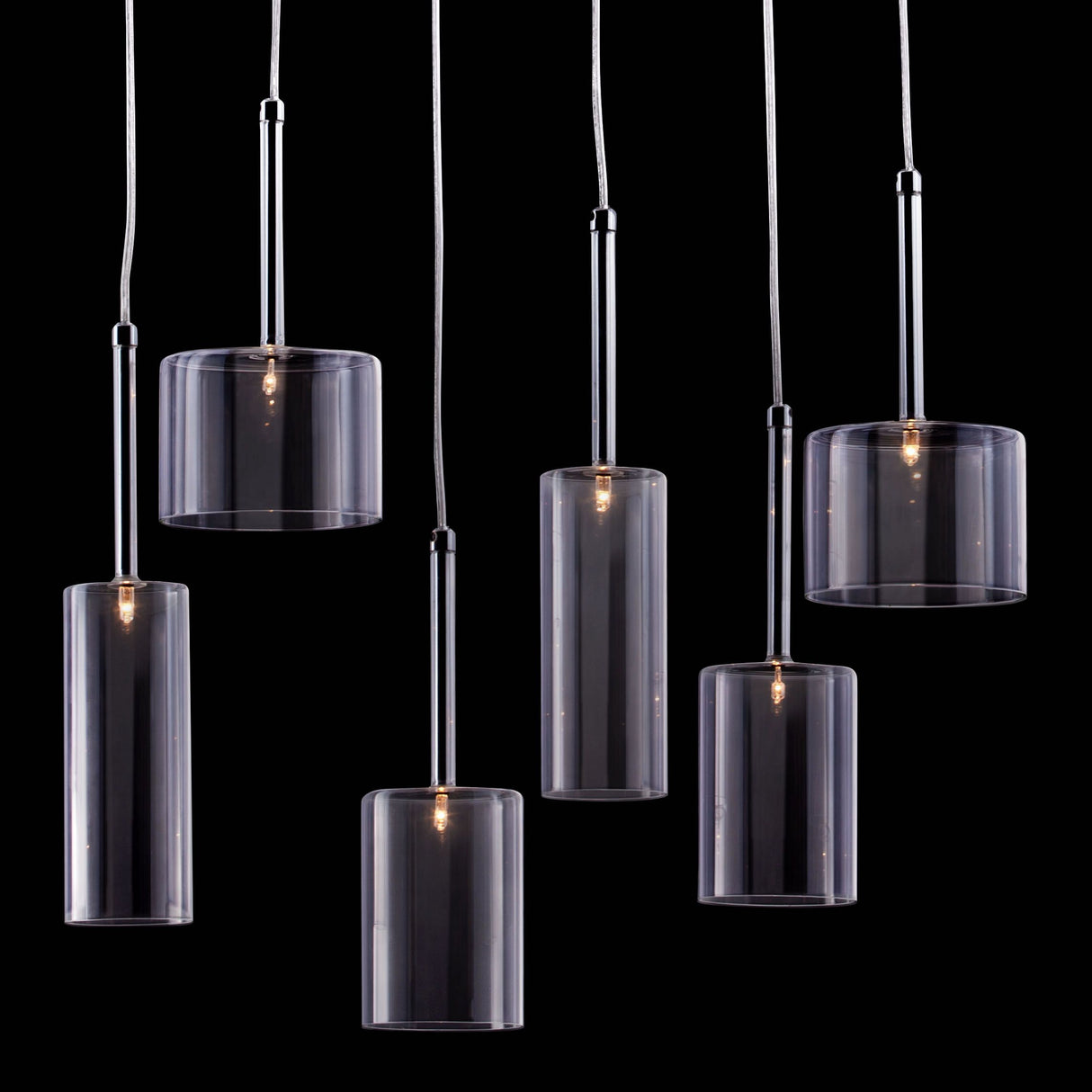 Hale Ceiling Lamp Clear by Zuomod at Eve Furniture