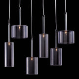 Hale Ceiling Lamp Clear by Zuomod at Eve Furniture