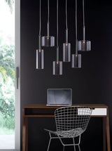 Hale Ceiling Lamp Clear by Zuomod at Eve Furniture