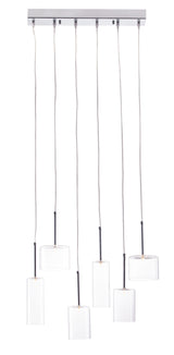 Hale Ceiling Lamp Clear by Zuomod at Eve Furniture