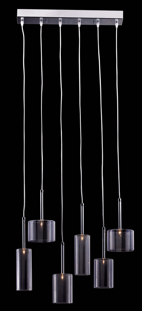 Hale Ceiling Lamp Clear by Zuomod at Eve Furniture