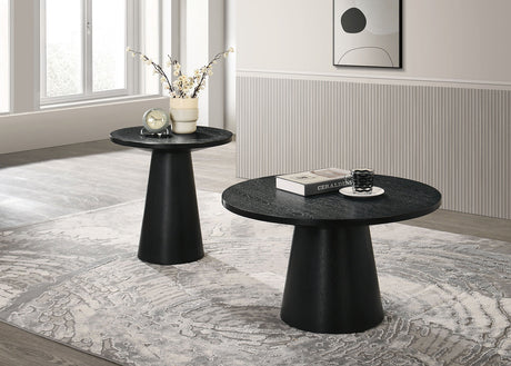 Halewood Oak Cocktail Table by Furniture of America at Eve Furniture