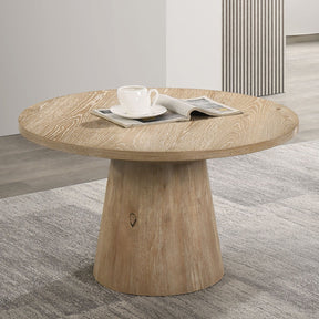 Halewood Oak Cocktail Table by Furniture of America at Eve Furniture